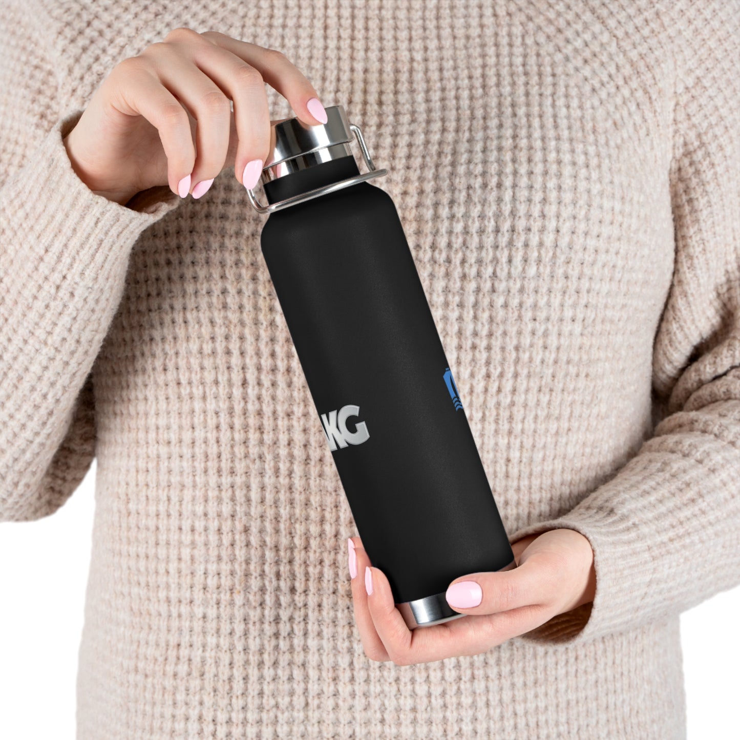 Copper Vacuum Insulated Bottle, 22oz